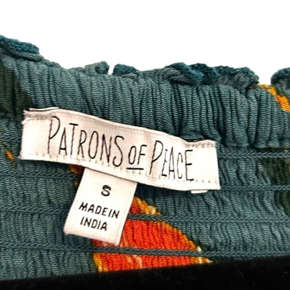 Patrons of Peace Smocked Off The Shoulder Floral Maxi Dress - Picture 8 of 11